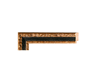 1 1/4" Black and Gold Picture Frame Moulding, Frame Molding. MO80913 Gold V