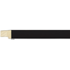 1 1/4" Black Shadowbox Picture Frame Molding