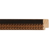 1 1/4" Black DBL Beaded Picture Frame Moulding, Frame Molding M8719015 GII
