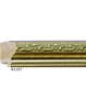 1 1/4" Gold Picture Frame Moulding, Frame Molding. UN1107 Gold IV