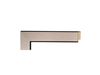 1 1/4" Contemporary Silver Picture Frame Moulding, Frame Molding. MO80486 Gold V