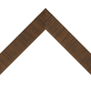 1 1/4" Dark Walnut Veneer Square Picture Frame Molding