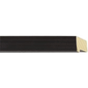 1 1/4" Espresso Flat Cruz Picture Frame Moulding, Frame Molding. MH6505 Modern II