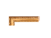1 1/4" Gold Picture Frame Moulding, Frame Molding. MO80911 Gold V
