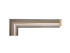 1 1/4" Silver Picture Frame Moulding, Frame Molding MO83370 GII