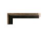 1 1/8" Black and Silver Picture Frame Floating Molding, Frame Molding. MO83444 F VII