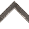 1 1/8" Charcoal Panel W/Silver Edges Molding
