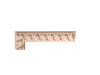 1 1/8" Cream Picture Frame Moulding,Frame Molding. MO79608 B/W I