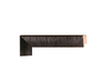 1 1/8" Dark Brown Picture Frame Moulding, Frame Molding MO80787 Ve. II