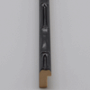 1/2" Black Bamboo Picture Frame Moulding