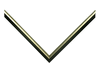 1/2" Fillet Dark Silver Picture Frame Moulding, Frame Molding
