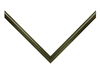 1/2" Fillet Glossy Coffee Brown Picture Frame Moulding