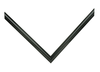 1/2" Fillet Glossy Gray Picture Frame Moulding, Frame Molding