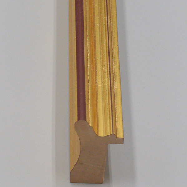 1" Gold Picture Frame Moulding,