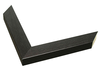 1 3/16" Charcoal Picture Frame Moulding,n Frame Molding. MST361145 B/W III