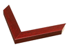1 3/16" Dark Mahogany Picture Frame Moulding, Frame Molding. MST361135 Modern III