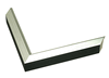 13/16" Silver / Black Picture Frame Moulding, Frame Molding. MST5202 Gold VII