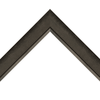 1 3/4" Antique Black Panel with Raised Lip