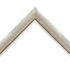 1 3/4" Antique Silver Panel with Raised Lip