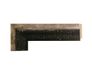 1 3/4" Black Silver Picture Frame Moulding, Frame Molding. MO83441 VII