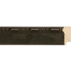 1 3/4" Black Veneer Picture Frame Moulding,Frame Molding. M3473402 B/W II 
