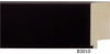 1 3/4" Black Wood Picture Frame Moulding,Frame Molding. MB3010 B/W I