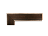 1 3/4" Bronze  and Silver  Picture Frame Moulding, Frame Molding MO83392 GII