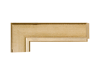 1 3/4" Cream Picture Frame Moulding, Frame Molding. MO83451 GII