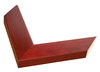 1 3/4" Dark Mahogany Picture Frame Moulding, Frame Molding. MST362134 Modern III