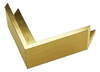 1 3/4" Gold Leaf Floater Picture Frame Moulding, Frame Molding. MST20140 Floater