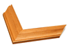 1 3/4" Honey Maple w/Burnt Marks Picture Frame Moulding, frame Molding. MST261124 Modern III