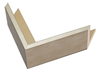 1 3/4" Soft Silver Floater Picture Frame Moulding, Frame Molding. MST20109 Floater
