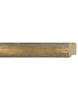 1 3/4" X 1 1/2" RUSTIQUE BROWN GREY WITH GOLD MOULDING
