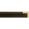 1 3/8" Black Matte Floating Picture Frame Moulding, Frame Molding. M56822139 Floater