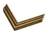 1 3/8" Dark Gold Picture Frame Moulding, Frame Molding. MST42601 Gold VI