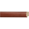 1 3/8" Satin Fruitwood Picture Frame Moulding, Frame Molding.ST 353125 Modern VI