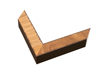 1 3/8" Veneer Pecan Picture Frame Moulding, Frame Molding MST52024 Ve. II