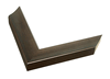 1 5/8" Gunmetal Gray Picture Frame Moulding, Frame Molding. MST5104 B/W III