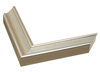 1 9/16" Silver Ppicture Frame Moulding, Frame Molding M45632 GI