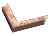 1 9/16" Veneer Light Pecan Picture Frame Moulding, Frame Molding MST57023 Ve. II