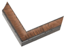 1 9/16" Veneer Taupe Picture Frame Moulding, Frame Molding MST54040 Ve. II