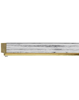 1 9/16" White Rustic w/ Gold Town & Country  MOULDING