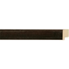 1" Blk Coffee Veneer Picture Frame Moulding, Frame Molding. M3333439 B/W II
