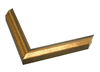 1" Dark Gold Picture Frame Moulding, Frame Molding. MST40912 Gold VII