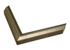 1" Dark Silver Picture Frame Moulding, Frame Molding. MST40914 Gold VII