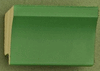 1" Green Scoop Picture Frame Moulding, Frame molding. MC8452 Color II