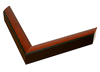 1" Honey Maple Shadow Box Picture Frame Moulding, Frame Molding. MST321124 Modern III
