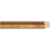 1" Light Brown Veneer Picture Frame Moulding, Frame Molding M3463400 Ve. II