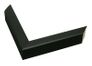 1" Matt Black Shadow Box Picture Frame Moulding, Frame Molding. MST717 Shadow Box