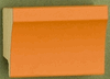 1" Orange Scoop Picture Frame Moulding, Frame molding. MC8454 Color II